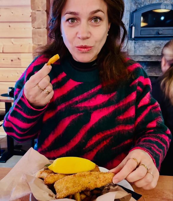 Nathalie Péchalat vit un rêve éveillé en Laponie.