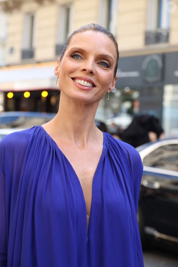 Sylvie Tellier - Arrivées au défilé de mode Haute-Couture automne-hiver 2024/2025 Stephane Rolland lors de la Fashion Week de Paris, à la salle Pleyel, le 25 juin 2024. 
© Denis Guignebourg/BestImage

© Denis Guignebourg/BestImage