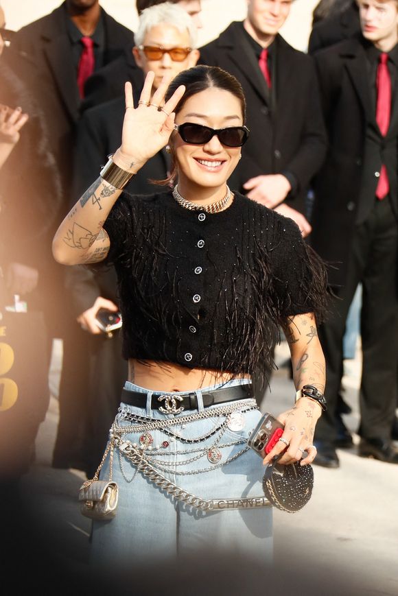 Peggy Gou au défilé Chanel "Collection Prêt-à-Porter Automne/Hiver 2025-2026" lors de la Fashion Week de Paris (PFW), le 11 mars 2025

© Clovis / Guignebourg / Bestimage