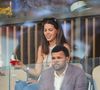 Sur la photo, on peut voir le ventre déjà bien rond de la femme de Jo-Wilfried Tsonga
Jo-Wilfried Tsonga et sa femme Noura El Shwekh en tribunes lors des Internationaux de France de tennis de Roland Garros 2023, à Paris, France, le 6 juin 2023. © Jacovides-Moreau/Bestimage