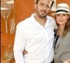 Son époux avait un projet professionnel
Thierry Ascione et Mélanie Maudran à Roland-Garros en 2010.