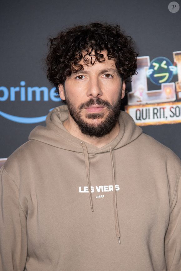 Redouane Bougheraba assiste à l'avant-première de "LOL : Qui Rit, Sort !" le 7 février 2024 Photo by Aurore Marechal/ABACAPRESS.COM
