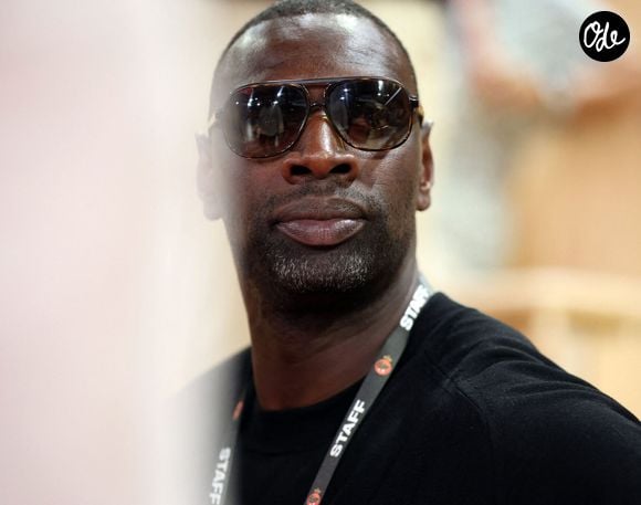 L'acteur français et co-président du Paris Basketball Omar Sy assiste au match 4 de basket-ball de la finale du Championnat de France Elite entre l'AS Monaco et le Paris Basketball à la Salle Gaston Medecin, à Monaco. Stephane Pillaud/Psnewz/Bestimage