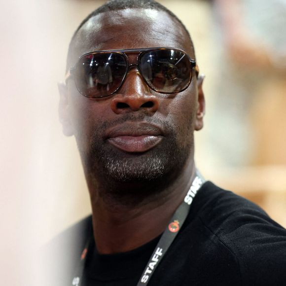 L'acteur français et co-président du Paris Basketball Omar Sy assiste au match 4 de basket-ball de la finale du Championnat de France Elite entre l'AS Monaco et le Paris Basketball à la Salle Gaston Medecin, à Monaco. Stephane Pillaud/Psnewz/Bestimage