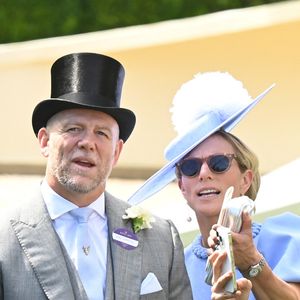 Mike Tindall et Zara Phillips le 20 juin 2024.  GOFF INF / BESTIMAGE