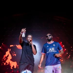 Dadju et Gims au Parc des Princes de Paris en 2022. © Cyil Moreau / Veeren / Bestimage