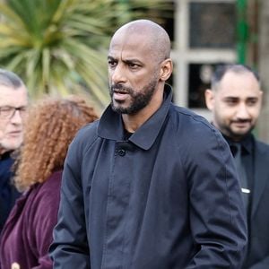 Stomy Bugsy - Obsèques d'Isabelle Mergault à la Coupole du Père-Lachaise à Paris le 30 mars 2026. © Cyril Moreau - Dominique Jacovides / Bestimage