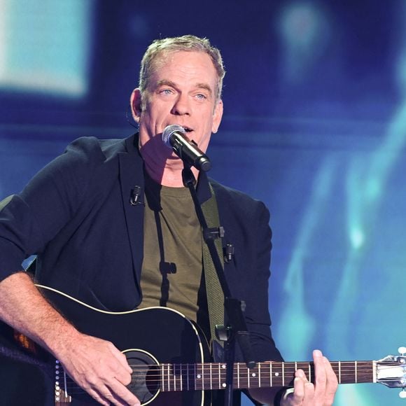 Exclusif - Garou - Enregistrement de l'émission Vivement dimanche au studio Rive Gauche, présentée par M.Drucker, diffusée le 07 septembre 2025 sur France 3.  © Guillaume Gaffiot / Bestimage