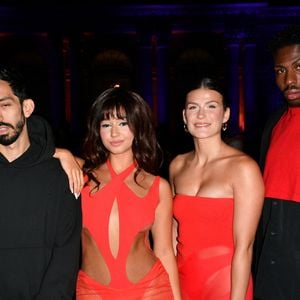 Exclusif - Bigflo, Léna Situations, Marcus et Solène lors du défilé Etam Live Show 2022 dans les jardins des Archives Nationales, le 27 septembre 2022.

©BestImage