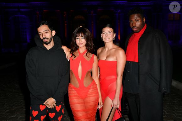Exclusif - Bigflo, Léna Situations, Marcus et Solène lors du défilé Etam Live Show 2022 dans les jardins des Archives Nationales, le 27 septembre 2022.

©BestImage