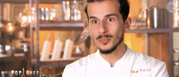 Clement Vergeat lors de sa participation à la saison 9 de "Top Chef"