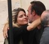 Alice Taglioni et Laurent Delahousse ont esquissé quelques sourires en croisant des personnalités comme Jean Dujardin venues également faire leurs adieux

Alice Taglioni et Jean Dujardin - Sorties des obsèques de Nicolas Altmayer en l'église Saint-Germain-des-Prés à Paris le 31 aout 2026. © Dominique Jacovides-Cyril Moreau/Bestimage #