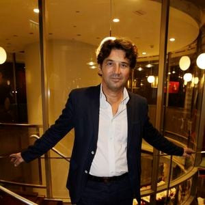 Exclusif - Bruno Madinier assiste à l'ouverture du restaurant 'L'Alsace Champs-Elysees', à Paris, France, le 27 octobre 2014. Photo by Jerome Domine/ABACAPRESS.COM