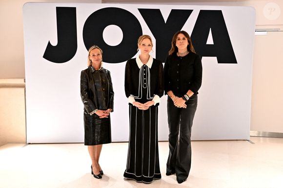 La princesse Charlene de Monaco était présente pour l'ouverture de la seconde édition du salon Joya, un salon international dédié au bijou, au One Monte-Carlo à Monaco, le 13 novembre 2025. © Bruno Bebert / Bestimage