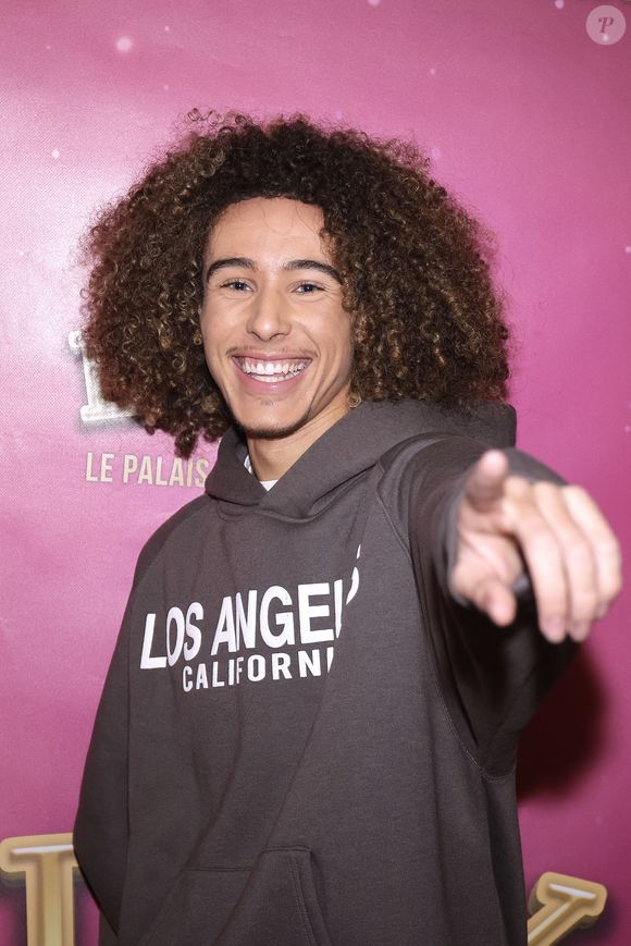 Exclusif - Masséo Banzept (Star academy 2024) à la première du spectacle "Lilly et le Palais du Music-Hall" au théâtre de la Tour Eiffel à Paris, France, le 29 novembre 2025. © Cédric Perrin/Bestimage