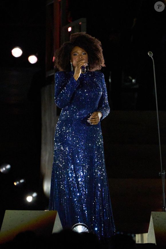 Jennifer Hudson à la soirée concert "Grace for the World" au Vatican le 13 septembre 2025 ; un concert unique sur la place Saint-Pierre. Backgrid UK/ Bestimage
