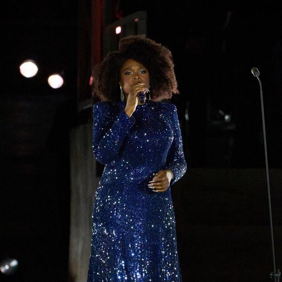 Jennifer Hudson à la soirée concert "Grace for the World" au Vatican le 13 septembre 2025 ; un concert unique sur la place Saint-Pierre. Backgrid UK/ Bestimage