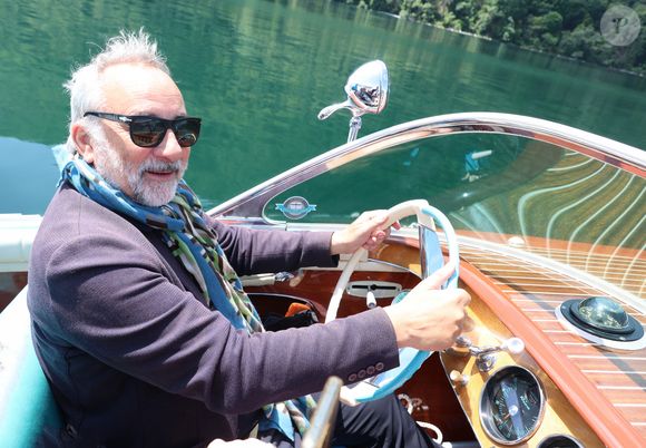 Exclusif - Antoine Dulery en Riva sur le Lac du Bourget lors de la 3ème édition du Festival du Cinema Français et de la gastronomie d'Aix-les-Bains. © Denis Guignebourg / Bestimage