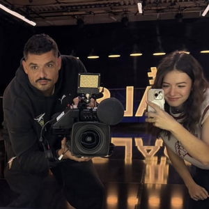 Florent Manaudou et Elsa Bois dans les coulisses de "Danse avec les stars". Instagram