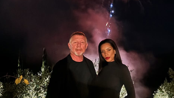 Cette légende du tennis s’affiche à Milan pour les Jeux Olympiques avec sa compagne de 23 ans sa cadette et leur nouveau né