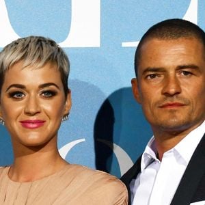 Orlando Bloom et sa compagne Katy Perry lors de la 2ème édition du "Monte-Carlo Gala for the Global Ocean" à l'opéra de Monte-Carlo à Monaco, le 26 septembre 2018. © Bruno Bébert/Bestimage