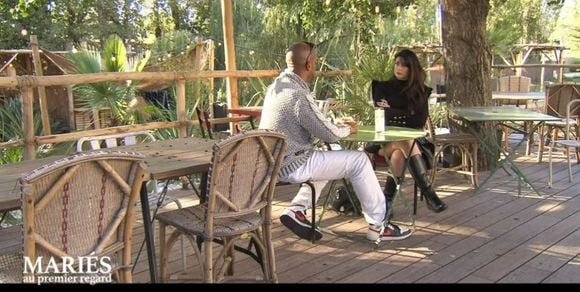 Emilie et Frédérick dans "Mariés au premier regard", sur M6