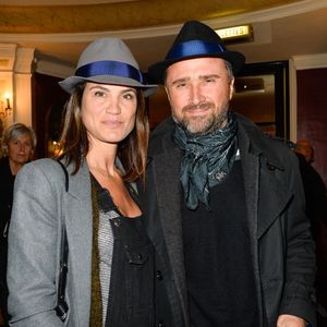 Alexandre Brasseur et Juliette - Générale de la pièce "Ramsès II" au théâtre des Bouffes-Parisiens à Paris le 23 octobre 2017. © Coadic Guirec/Bestimage
