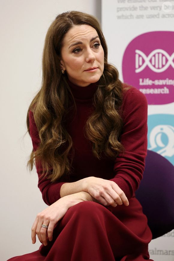 Info - Kate Middleton déclare être en rémission de son cancer - Catherine (Kate) Middleton, princesse de Galles à l'hôpital Royal Marsden, où elle a reçu son traitement contre le cancer, à Londres, Royaume-Uni, le 14 janvier 2025. © Chris Jackson/WPA-Pool/Bestimage