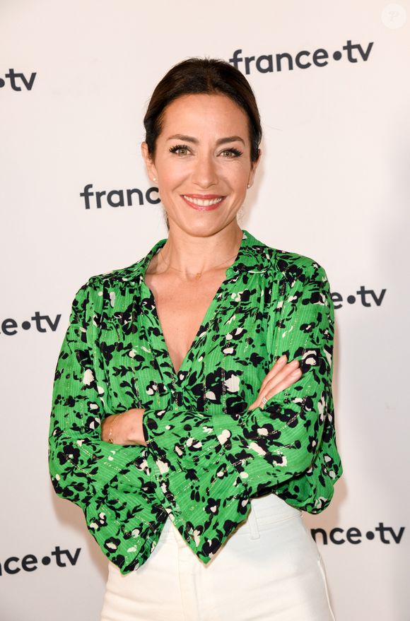 Virna Sacchi au photocall de la conférence de presse de France 2 au théâtre Marigny à Paris le 18 juin 2019 © Coadic Guirec / Bestimage