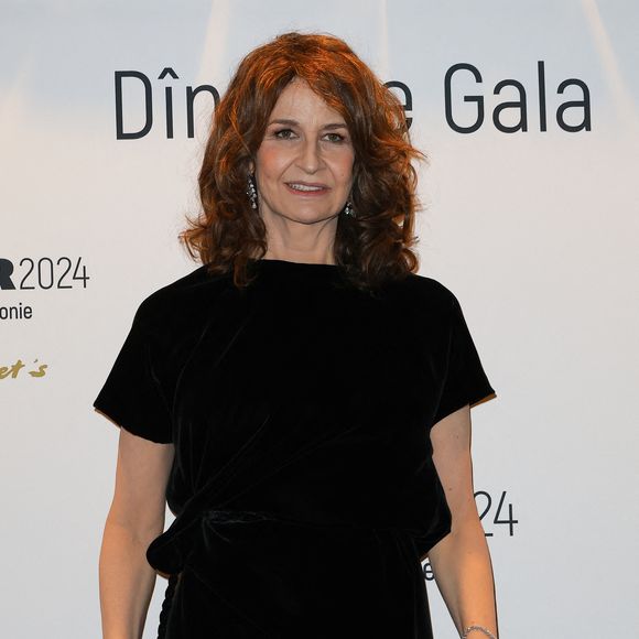 Valérie Lemercier (présidente des Cesar)  - Photocall de la 49ème édition de la cérémonie des César au Fouquet's à Paris Le 23 fevrier 2024 © Coadic Guirec / Bestimage