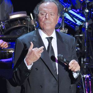 Julio Iglesias en concert lors du Starlite Marbella Festival, le 13 août 2014. GTRES / BESTIMAGE