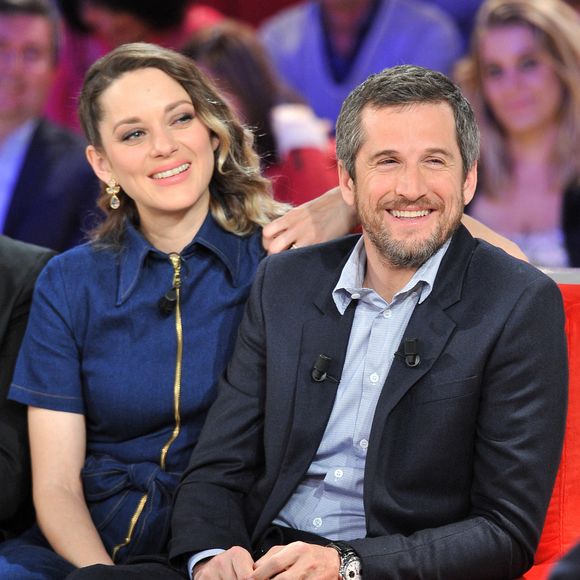 Exclusif - Marion Cotillard et Guillaume Canet - Enregistrement de l'émission "Vivement Dimanche prochain" présentée par M.Drucker et diffusée France 2. © Guillaume Gaffiot / Bestimage