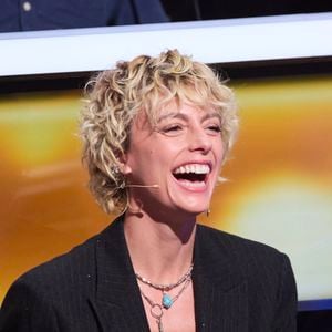 Exclusif - Sara Mortensen - Enregistrement de l'émission "100% Logique", présentée par Cyril Féraud et diffusée le 12 avril 2025 sur France 2. Le 17 décembre 2024
© Cyril Moreau / Bestimage