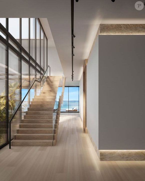 La villa de Miami Beach de David et Victoria Beckham. Photo partagée sur Instagram le ⁠3 octobre 2024.