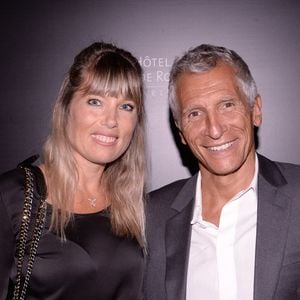 Exclusif - Nagui avec sa femme Mélanie Page - Moma Group fête son 10ème anniversaire à l'hôtel Salomon de Rothschild à Paris le 5 septembre 2022.  © Rachid Bellak/Bestimage