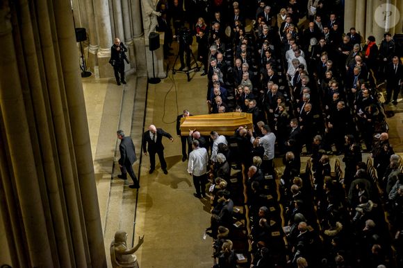 Obsèques de Paul Bocuse en la cathédrale Saint-Jean de Lyon le 26 janvier 2018. Bony / pool / Bestimage
