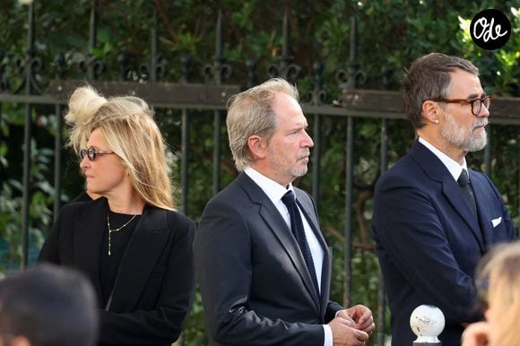 Christopher Thompson -  Arrivées aux obsèques de Nicolas Altmayer en l’Église de Saint-Germain-des-Prés à Paris le 31 aout 2026. 

© Dominique Jacovides-Cyril Moreau/Bestimage