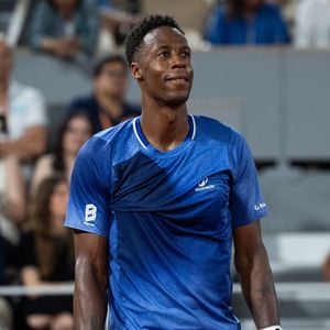Gaël Monfils - Gaël Monfils joue et perd son dernier match face à Hugo Gaston lors des internationaux de tennis de Roland Garros à Paris le 25 mai 2026. © Moreau / Jacovides / Bestimage