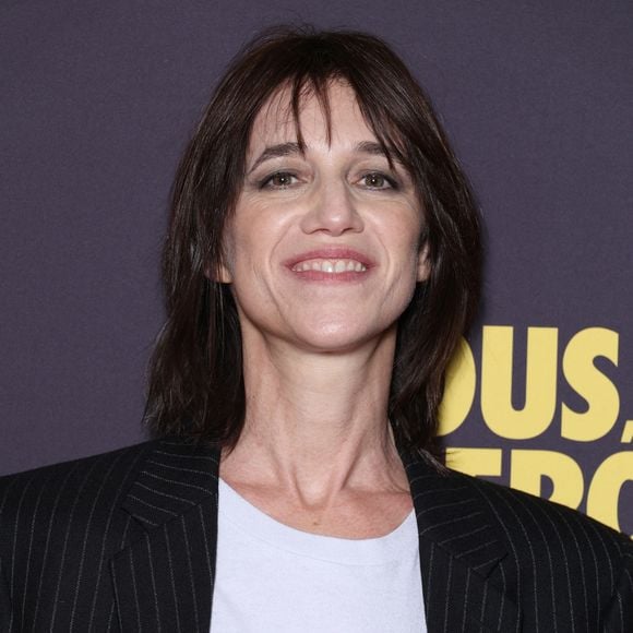 Charlotte Gainsbourg à l'avant-première du film "Nous les Leroy" au cinéma UGC Normandie sur les Champs-Elysées à Paris, le 3 avril 2024.