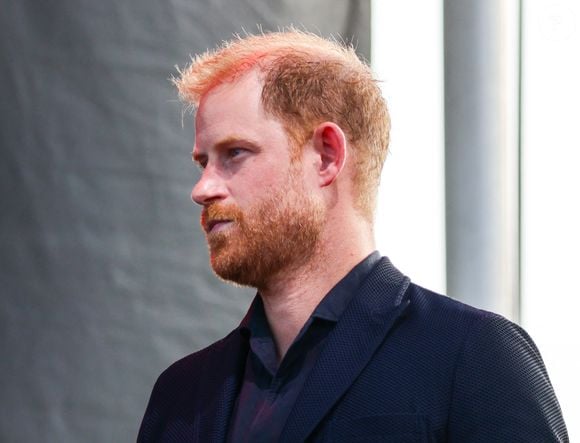 Le prince Harry, duc de Sussex lors de sa participation au concert One805 Live, qui se tenait dans la propriété en bord de mer de la star du cinéma Kevin Costner à Summerland, en Californie. © Zuma Press / Bestimage