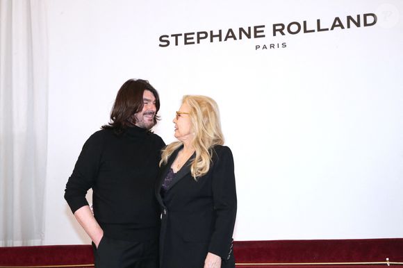Stéphane Rolland et Sylvie Vartan - Célébrités au Défilé de Mode Stéphane Rolland, Collection Haute Couture Printemps / Été 2025, dans le cadre de la Fashion Week de Paris, France, le 27 Janvier 2025. 

© Bertrand Rindoff / Bestimage