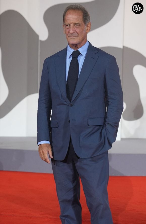 Vincent Lindon lors du tapis rouge du film Un bon petit soldat, dans le cadre de la 83e édition de la Mostra de Venise, le 9 septembre 2026, au Palais du cinéma, sur le Lido de Venise, en Italie. © SGPItalia