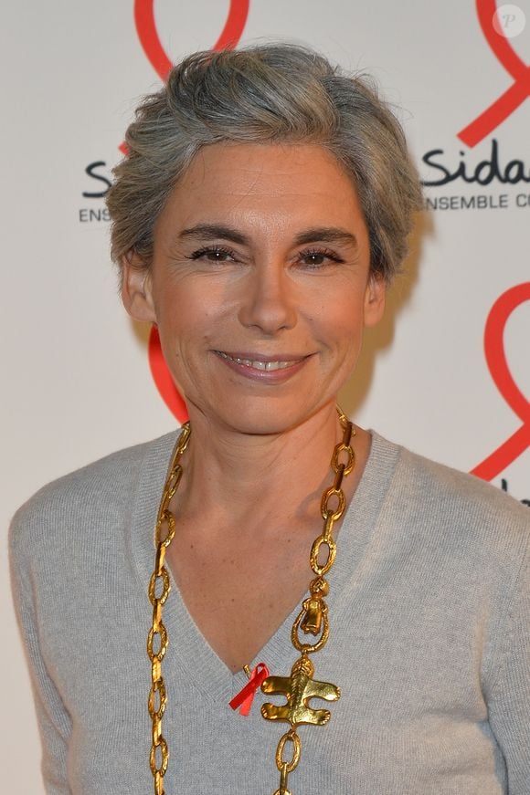 Elisabeth Quin - Soirée de lancement du Sidaction 2017 au Musée du Quai Branly à Paris le 7 mars 2017. © Coadic Guirec/Bestimage