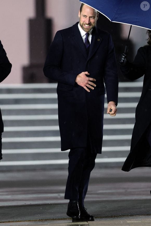 Le prince William, prince de Galles, - Arrivées à la cérémonie de réouverture de la cathédrale Notre-Dame de Paris, le 7 décembre 2024. Joyau de l’art gothique, lieu de culte et de culture, symbole universel de la France et de son histoire, la cathédrale de Notre-Dame de Paris rouvre ses portes les 7 et 8 décembre, cinq ans après le terrible incendie qui l’avait ravagée le 15 avril 2019. 
© Agence / Bestimage