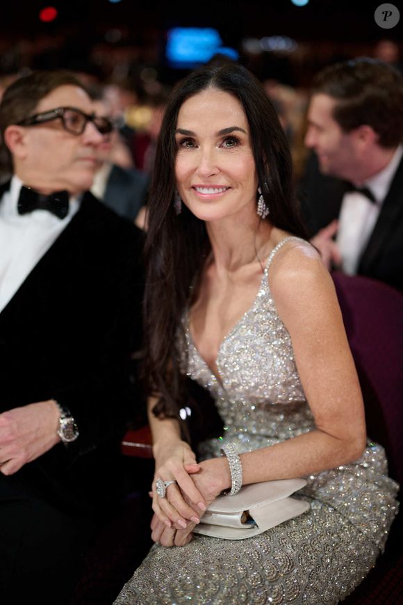 Demi Moore aux Oscars 2025 à Ovation Hollywood.

© AMPAS/ZUMA Press Wire
