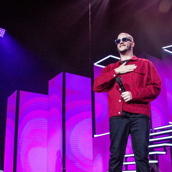 Exclusif - Malik Bentalha et DJ Snake - Spectacle de Malik Bentalha "Encore" au Dome de Paris - Palais des Sports à Paris le 20 février 2020. © Cyril Moreau/Bestimage