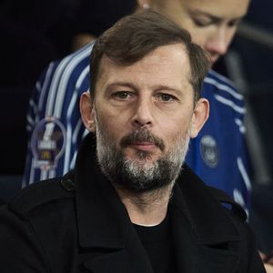 Nicolas Duvauchelle - Célébrités dans les tribunes lors du match de Ligue 1 McDonald's opposant le Paris Saint-Germain (PSG) à l'Olympique de Marseille (OM) - (3-1) au Parc des Princes à Paris le 16 mars 2025. © Cyril Moreau/Bestimage
