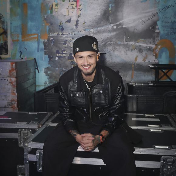 Exclusif - Billy Crawford - Pose en Backstage de la tournée « I Gotta Feeling » avec les chanteurs emblématiques des années 2000 au Dome de Paris - Paris le 04 octobre 2024 - © Jack Tribeca / Bestimage