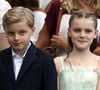 Jacques est le prince héritier au trône.

Prince Jacques (Le prince Jacques de Monaco, marquis des Baux) et S.A.S. La princesse Gabriella (La princesse Gabriella de Monaco, comtesse de Carladès) assiste au traditionnel « Pique-nique des Monégasques » (U Cavagnetu) au Parc Princesse Antoinette, à Monaco. © Claudia Albuquerque/Bestimage
