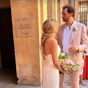 Story Instagram de Gennifer Demey datant du 31 août 2025 lors de son mariage avec Eric Antoine.